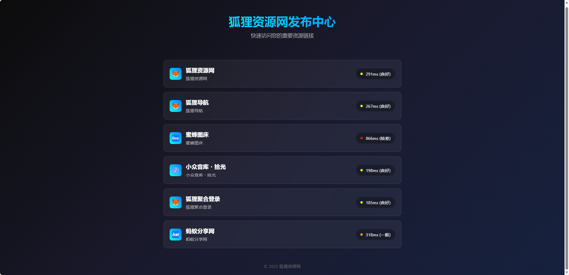 HTML源码 – 简约检测导航引导源码 - 狐狸资源网