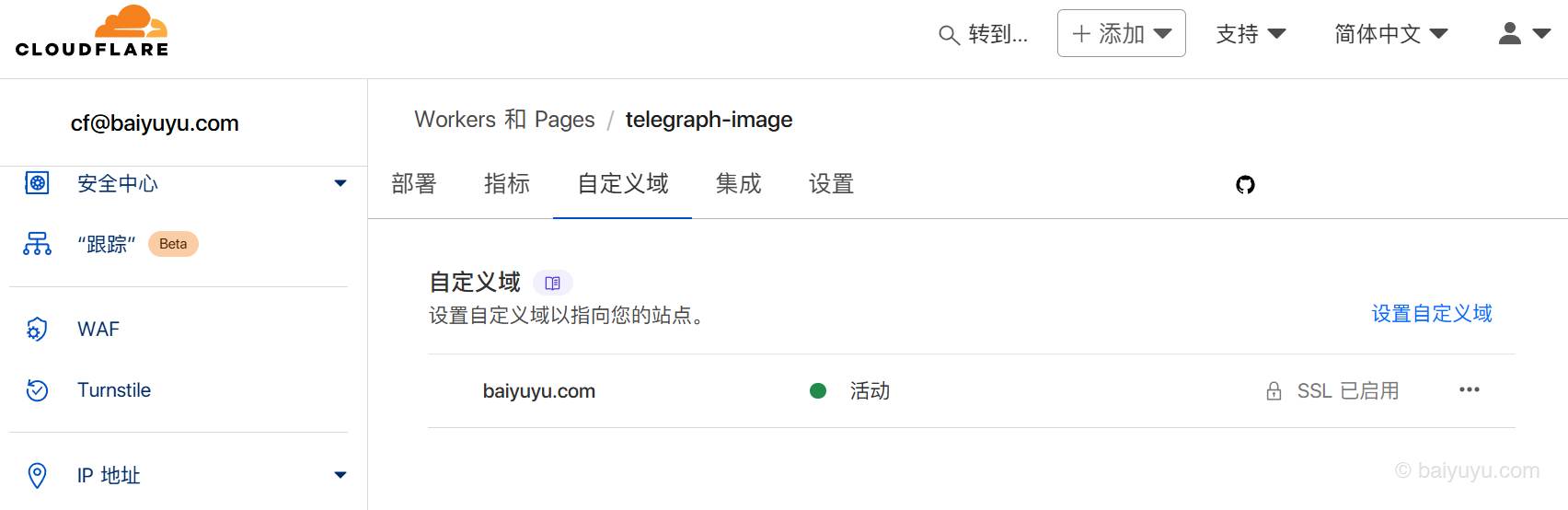 图片[9] - 搭建免费、无限空间的图床：Cloudflare Pages 和 Telegraph-Image - 狐狸资源网
